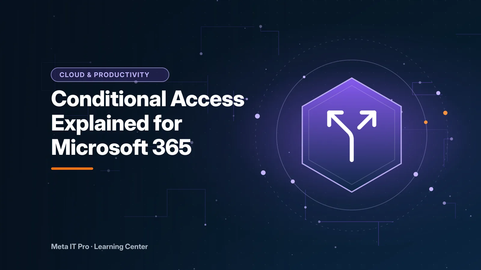 Conditional Access Explained for Microsoft 365 — Cloud & Collaboration illustration from Meta IT Pro
